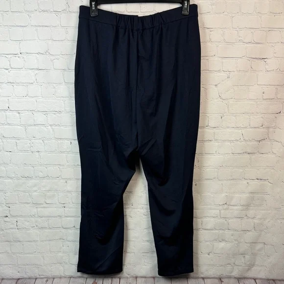 BloomChic Navy Skinny Pants Plus Size 1X - Picture 7 of 8